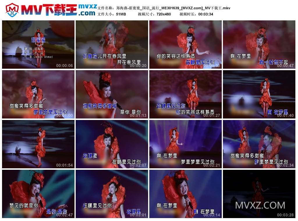 郑海燕-甜蜜蜜_国语_流行_ME301639